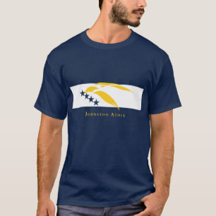 Camiseta Bandera del atolón de Johnston