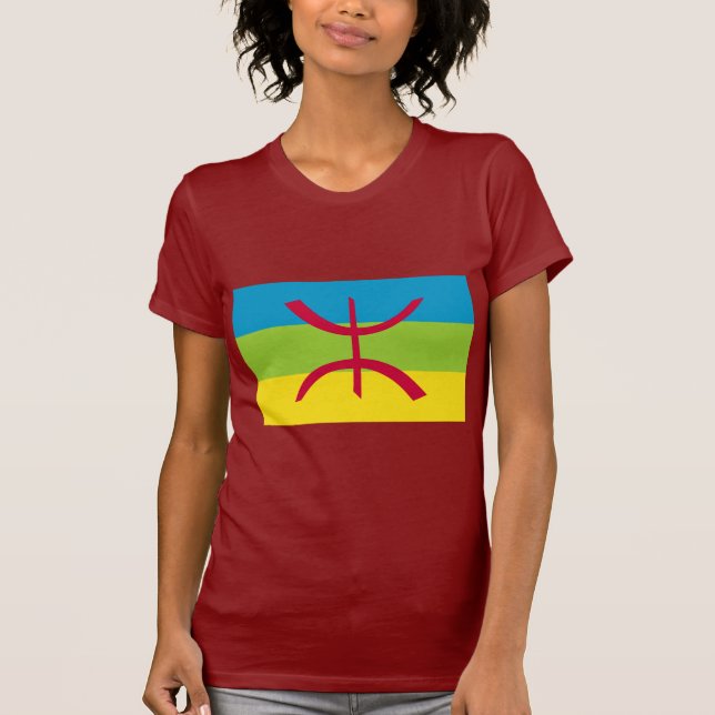 Camiseta Bandera del Berber (Anverso)
