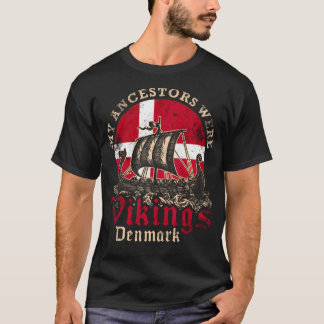 Camiseta Bandera del buque vitícola de Dinamarca