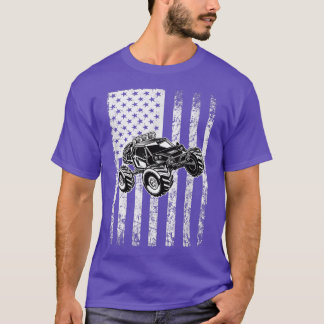 Camiseta Bandera del camión de monstruos - conjunto de cami