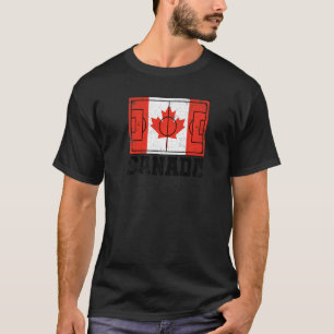 Camiseta Bandera del campo de fútbol de Canadá Orgullo cana
