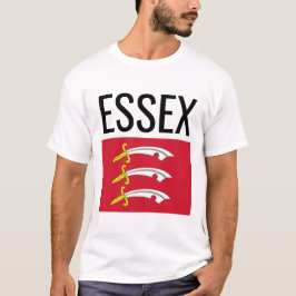 Camiseta Bandera del condado de Essex //