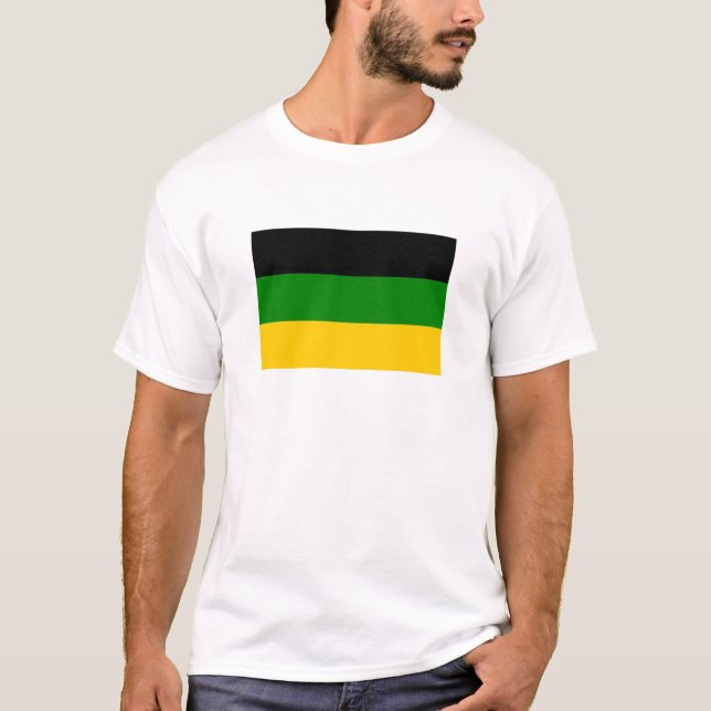 Camiseta Bandera del Congreso Nacional Africano (Anverso)