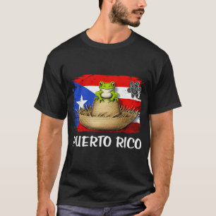Camiseta Bandera del Coqui de Puerto Rico