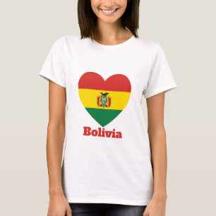 Camiseta Bandera del Corazón de Bolivia