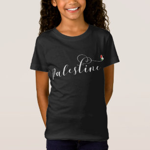 Camiseta Bandera del Corazón de Palestina, Estado de Palest