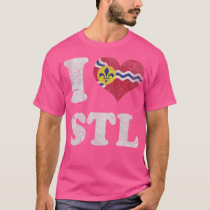 Camiseta Bandera del Corazón de San Luis Misuri