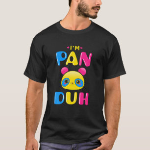 Camiseta Bandera del desfile del orgullo pansexual Cute LGB