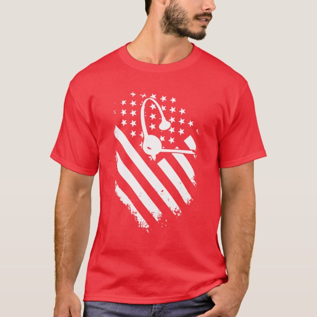 Camiseta Bandera del despachador (Anverso)