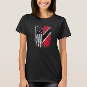 Camiseta Bandera del duel Trinidad y Tobago y el dúel ameri