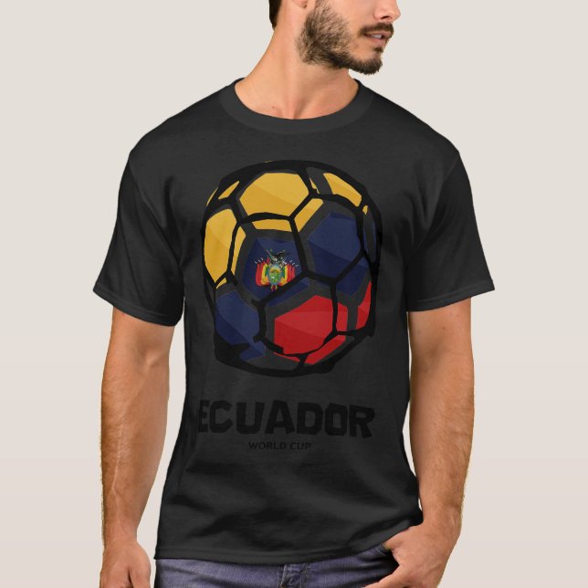 Camiseta Bandera del Ecuador (Anverso)