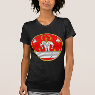 CAMISETA BANDERA DEL ELEFANTE PRINCIPAL DE LAOS TRES