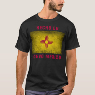 Camiseta - bandera del en Nuevo México de Hecho