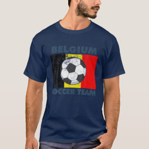 Camiseta Bandera del equipo de fútbol belga 2022