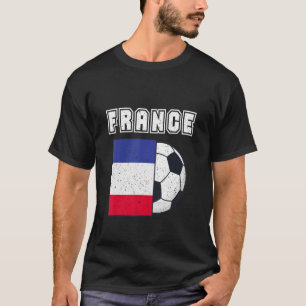 Camiseta Bandera del equipo de fútbol de Francia