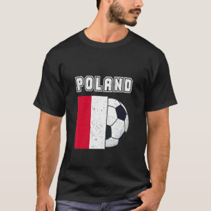 Camiseta Bandera del equipo de fútbol de Polonia