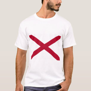 Camiseta Bandera del estado de Alabama