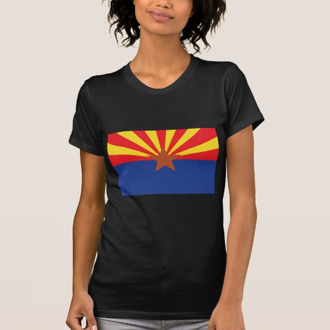Camiseta Bandera del estado de Arizona (Anverso)