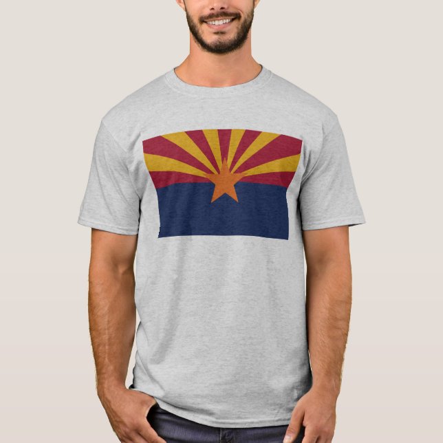 Camiseta Bandera del estado de Arizona (Anverso)