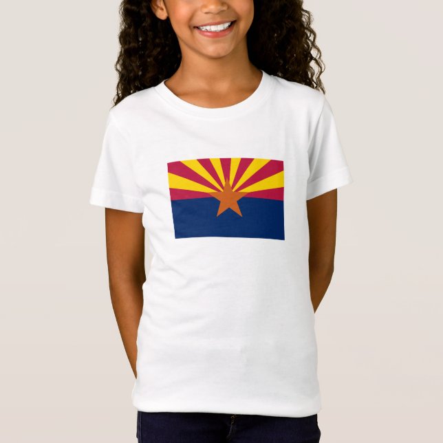Camiseta Bandera del estado de Arizona (Anverso)