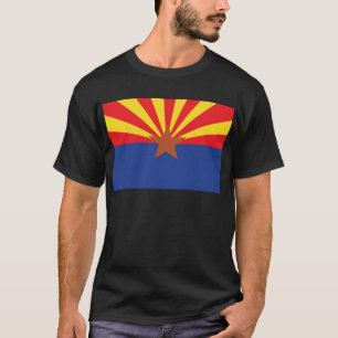 Camiseta Bandera del estado de Arizona
