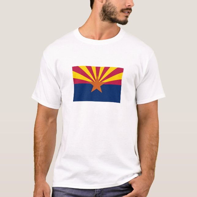 Camiseta Bandera del estado de Arizona (Anverso)