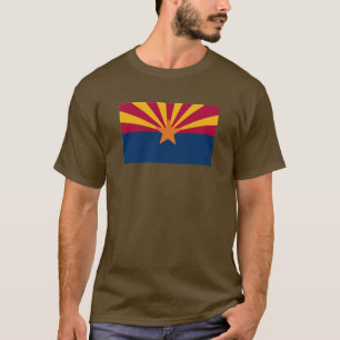Camiseta Bandera del estado de Arizona