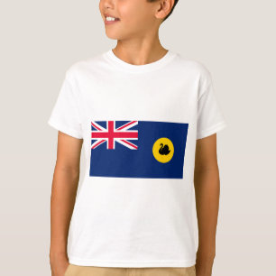 Camiseta Bandera del Estado de Australia Occidental