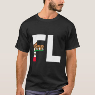 Camiseta Bandera del Estado de California Florida Florida, 