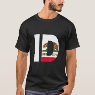 Camiseta Bandera del Estado de California Idaho ID Boise Ci