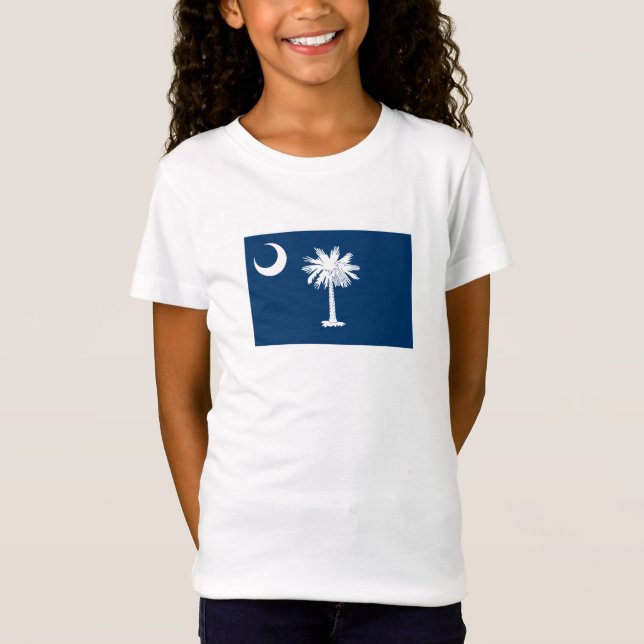 Camiseta Bandera del Estado de Carolina del Sur (Anverso)