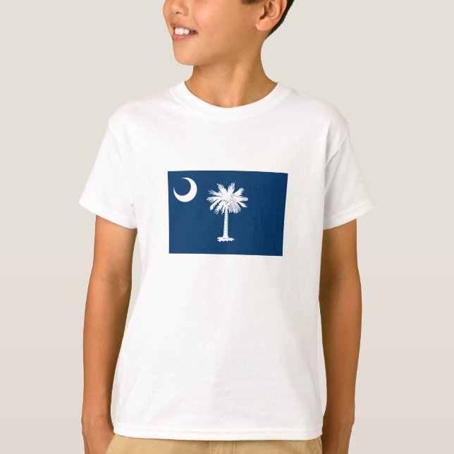Camiseta Bandera del Estado de Carolina del Sur (Anverso)