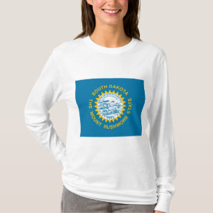 Camiseta Bandera del Estado de Dakota del Sur