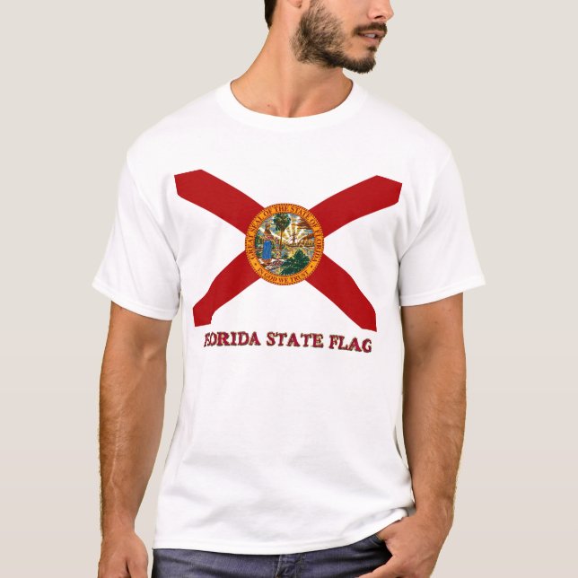 Camiseta Bandera del estado de Florida (Anverso)