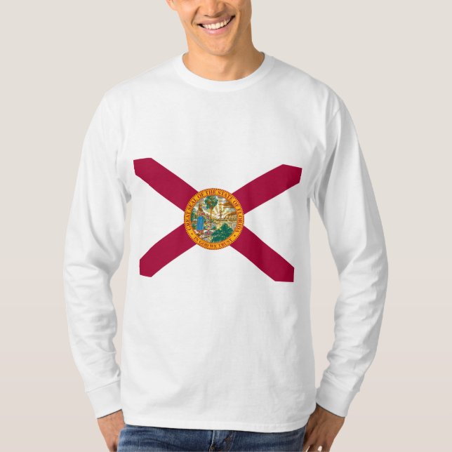 Camiseta Bandera del estado de Florida (Anverso)