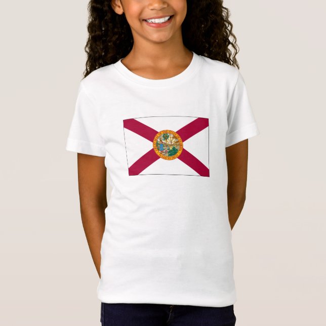 Camiseta Bandera del estado de Florida (Anverso)
