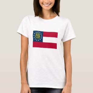 Camiseta Bandera del Estado de Georgia