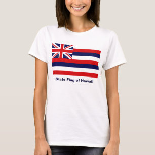 Camiseta Bandera del Estado de Hawái
