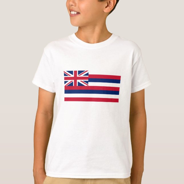 Camiseta Bandera del Estado de Hawái (Anverso)