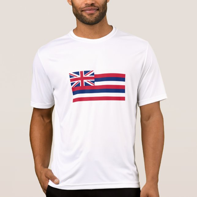 Camiseta Bandera del Estado de Hawái (Anverso)