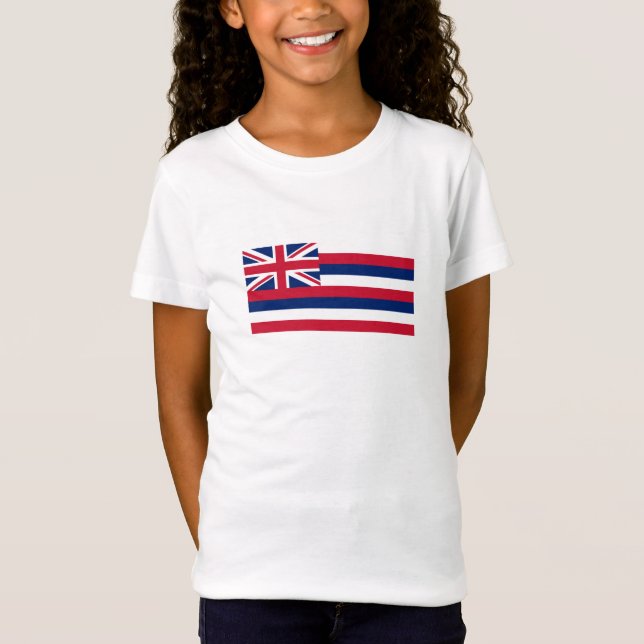 Camiseta Bandera del Estado de Hawái (Anverso)