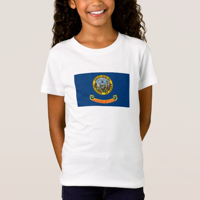 Camiseta Bandera del estado de Idaho (Anverso)