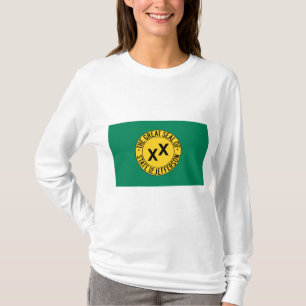 Camiseta Bandera del Estado de Jefferson propuesto en Estad