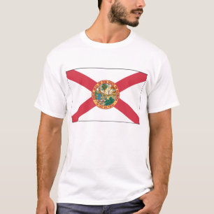 Camiseta Bandera del estado de la Florida
