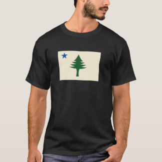 Camiseta Bandera del estado de Maine 1901