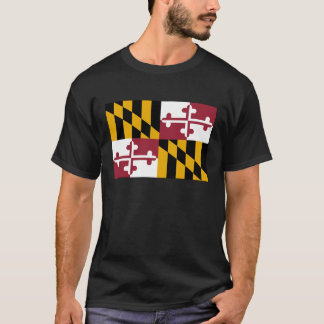 Camiseta Bandera del estado de Maryland