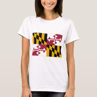 Camiseta Bandera del estado de Maryland