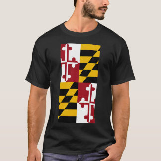 Camiseta Bandera del Estado de Maryland