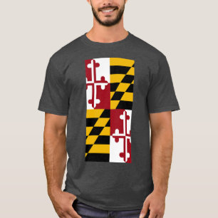 Camiseta Bandera del Estado de Maryland