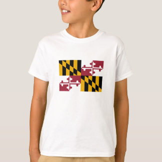 Camiseta Bandera del Estado de Maryland